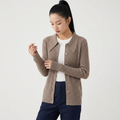 Driftfield – Cashmere Wool Cardigan — Tan
