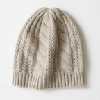 Cloudmere – Cashmere Wool Beanie — Light khaki