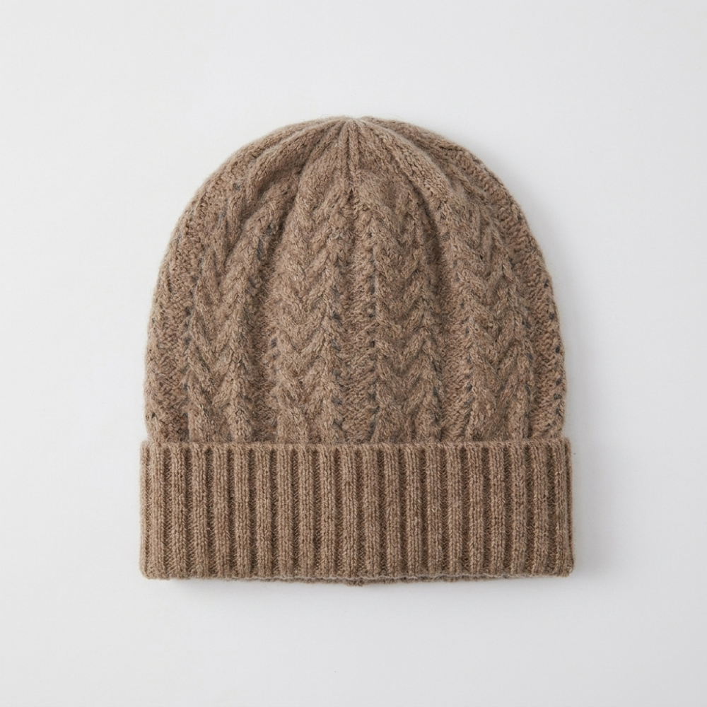 Cloudmere – Cashmere Wool Beanie — Tan