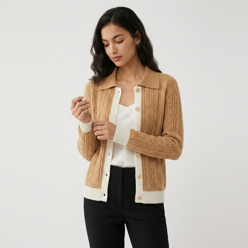 Mapleford – Cashmere Wool Sweater — Caramel
