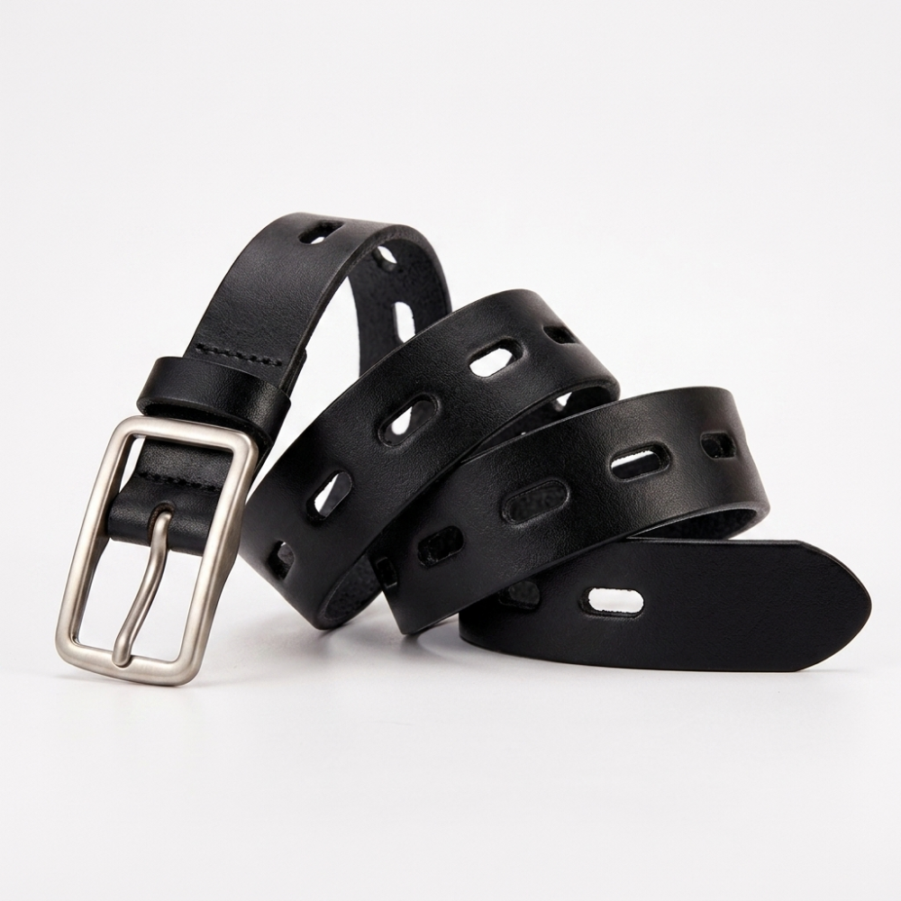Ridgecraft – Leather Belt — Black