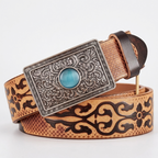 Brimstone – Leather Belt — Cognac
