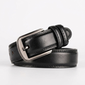 Oldcrest – Leather Belt — Black