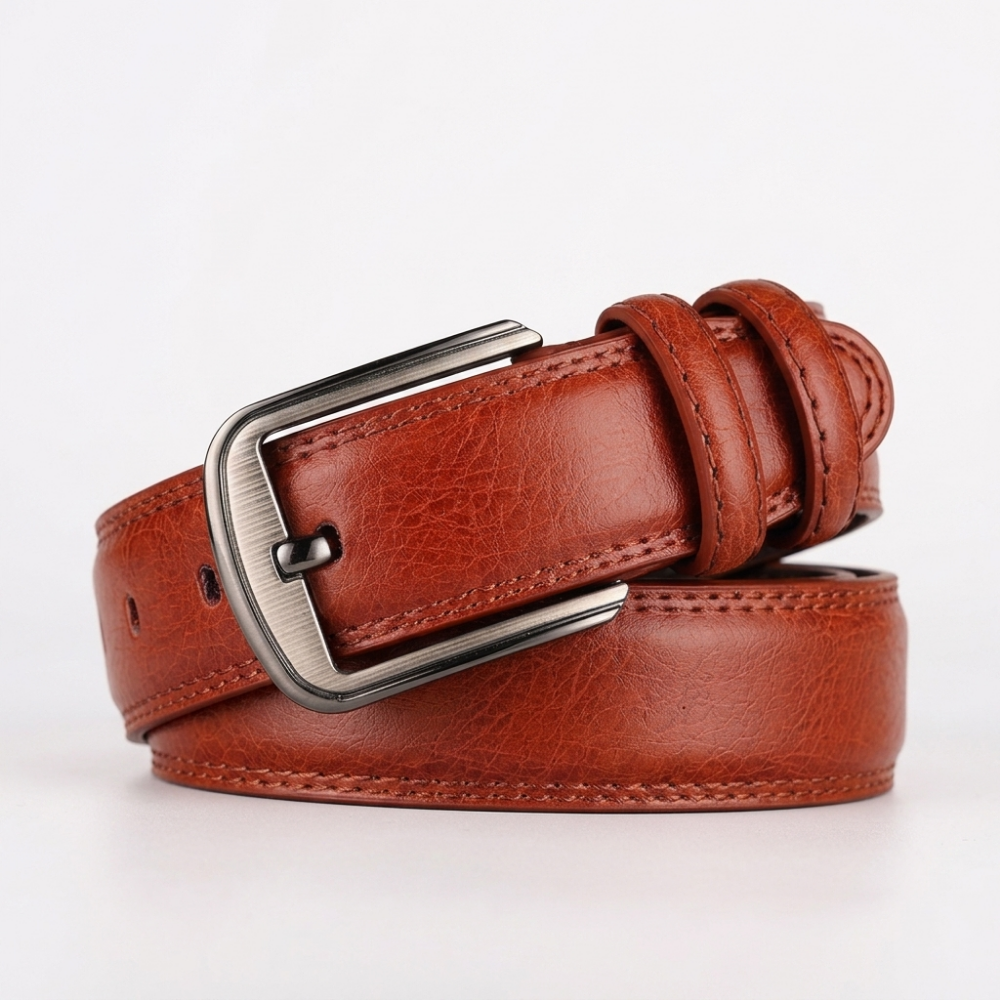 Oldcrest – Leather Belt — Rust