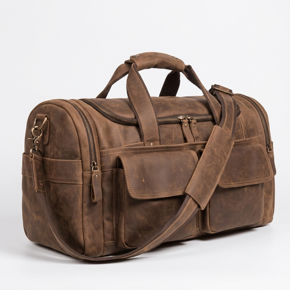 Outrider – Leather Bag — Brown