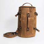 Northhaul – Leather Backpack — Brown