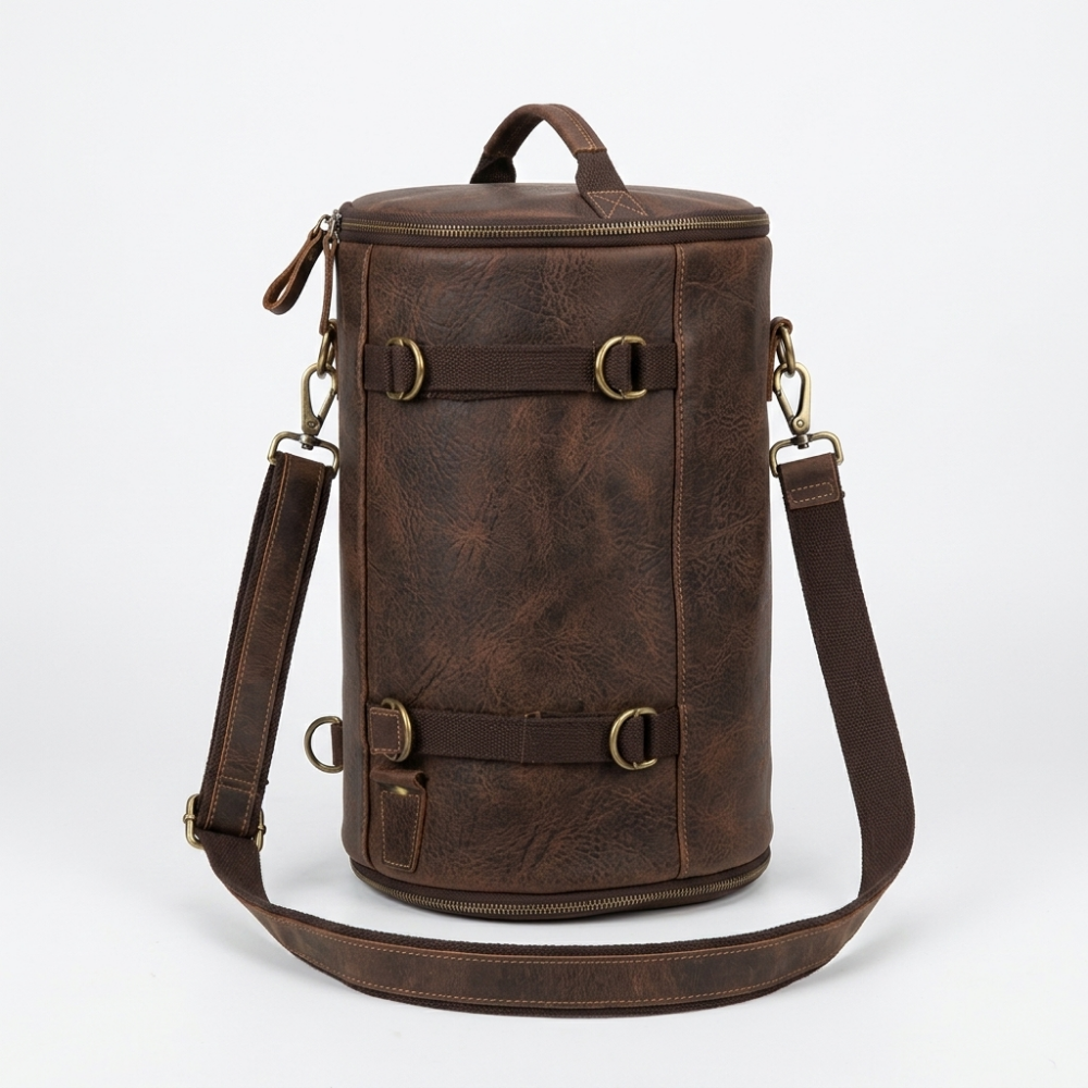Northhaul – Leather Backpack — Brown