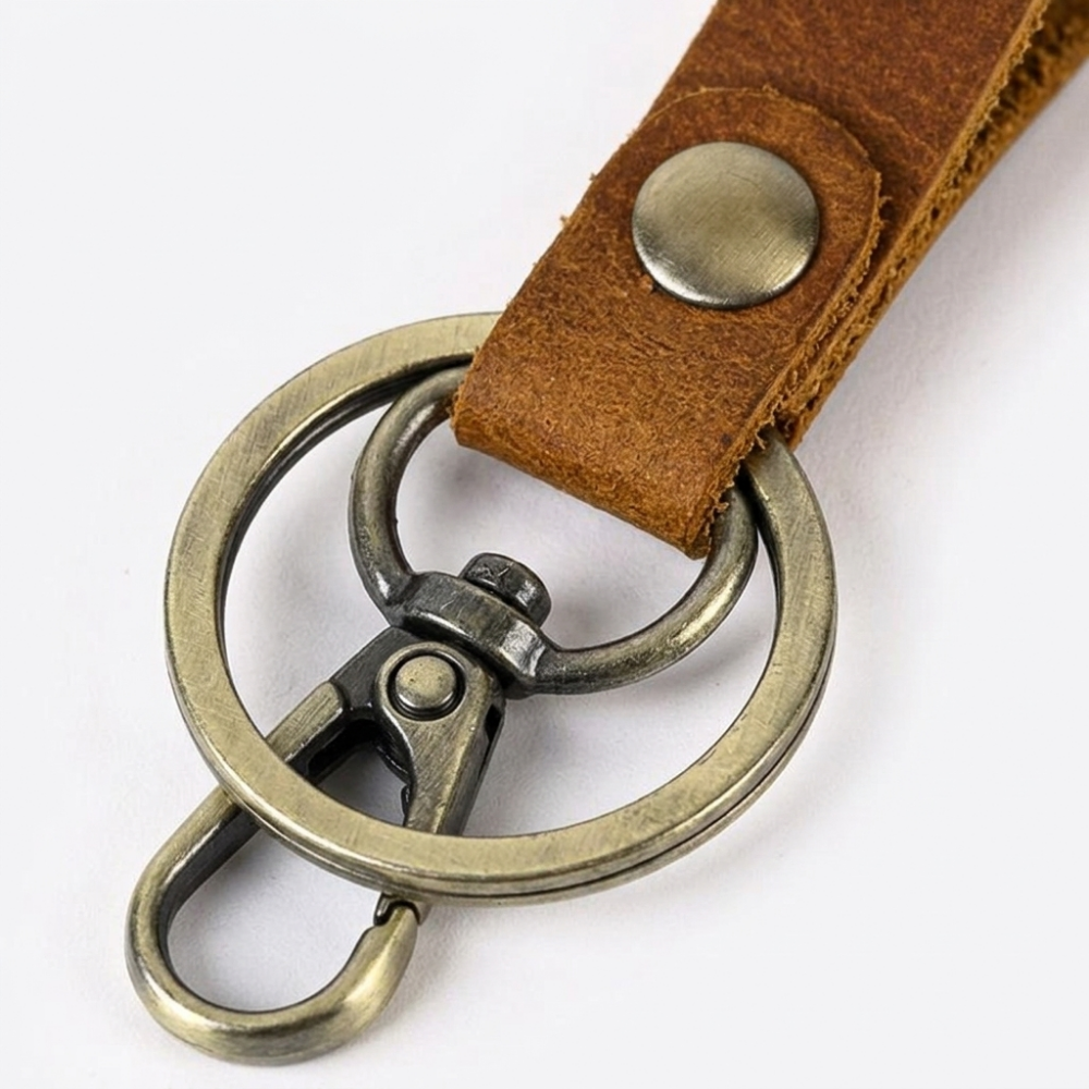 Ironloop – Leather Key Fob