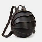 Stonearc – Leather Backpack — Black