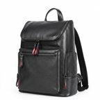 Blackreach – Leather Backpack — Black