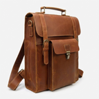 Hartwick – Leather Backpack — Brown