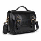 Northgate – Leather Bag — Black