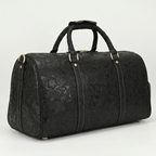 Roadwell – Leather Bag — Embossed Black