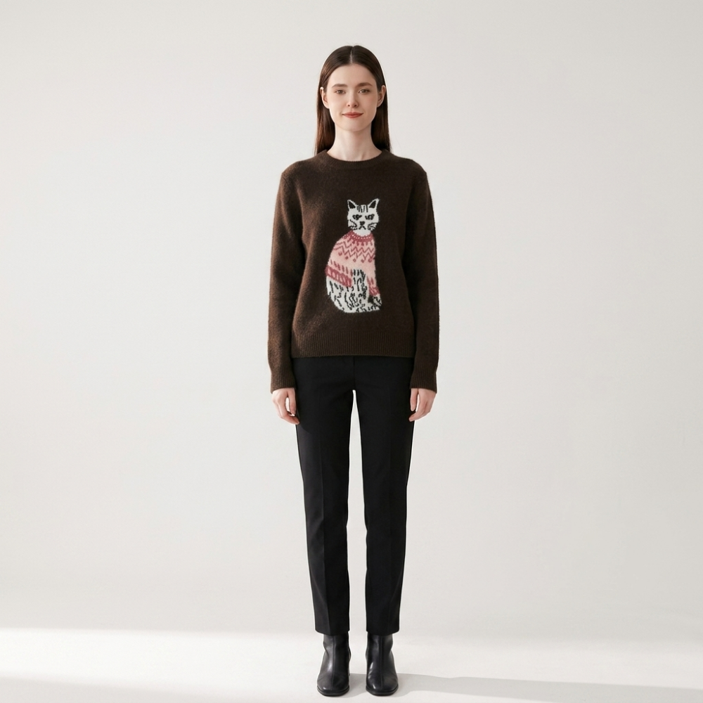 Winterpaws – Cashmere Wool Sweater