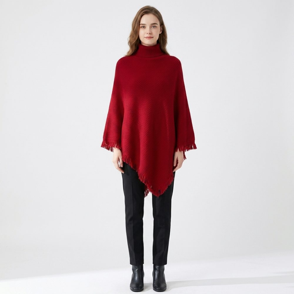 Silverthorn – Cashmere Wool Poncho