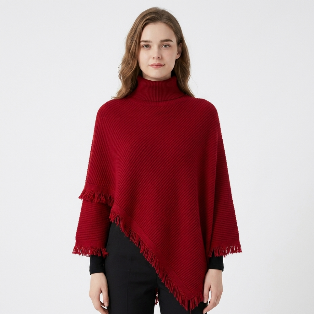 Silverthorn – Cashmere Wool Poncho