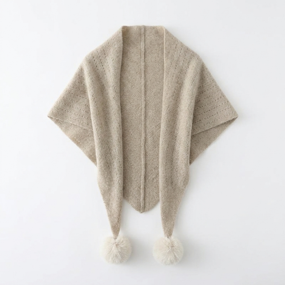 Polar – Cashmere Scarf — Beige