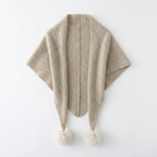 Polar – Cashmere Scarf — Beige