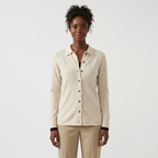 Westhaven – Cashmere Cardigan — Beige