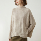 Snowvale – Cashmere Wool Poncho Sweater