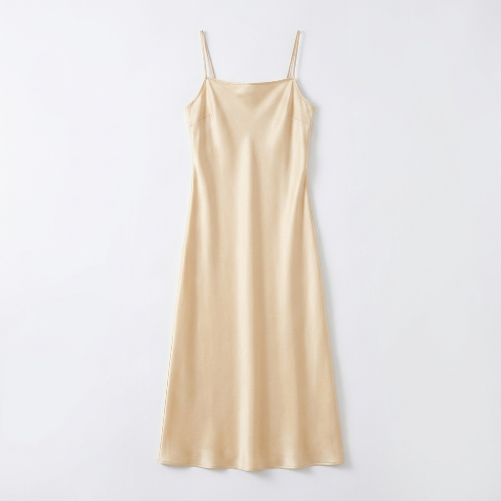 Solenne – Silk Slip Dress