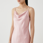 Silvermist – Silk Slip Dress