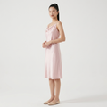 Silvermist – Silk Slip Dress — Pink