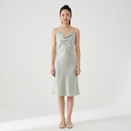 Silvermist – Silk Slip Dress