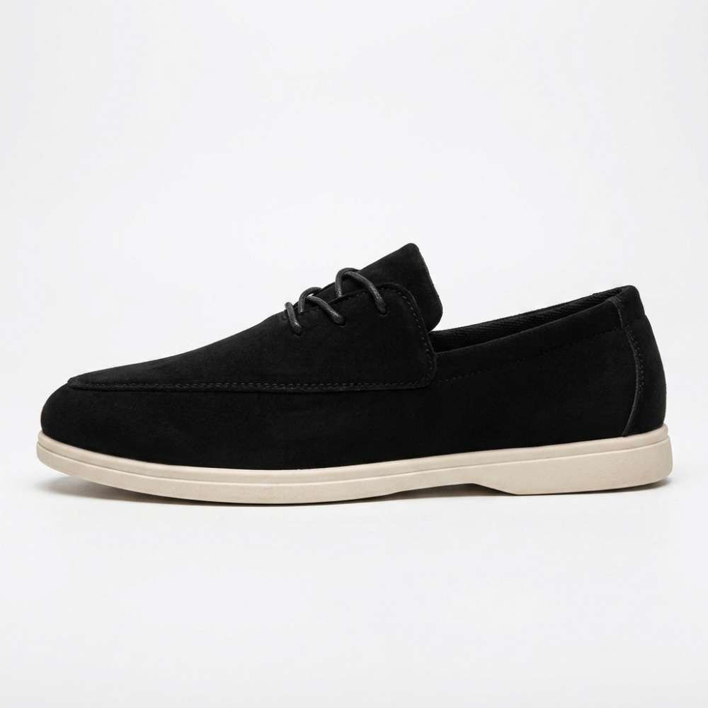 Sandcrest – Lace-Up Shoes — Black