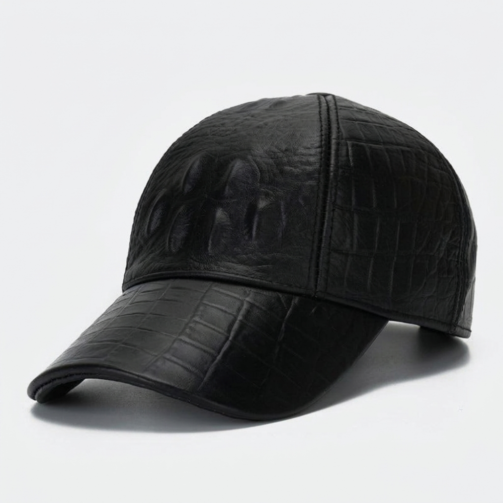 Onyxfield – Leather Baseball Cap