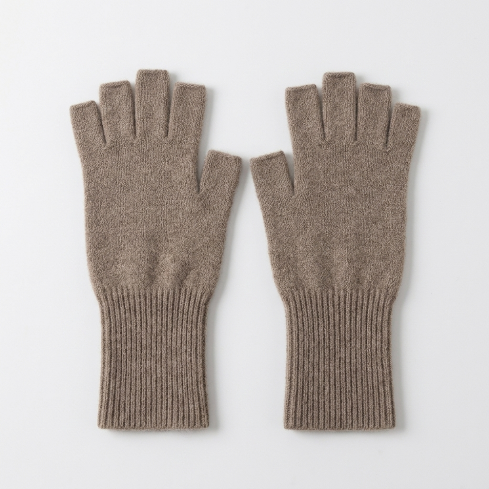 Brinor – Cashmere Gloves — Khaki