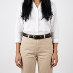 Veldt – Woven Leather Belt