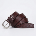 Grist – Hammered Buckle Leather Belt