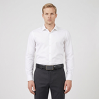Brecken – Plate Buckle Leather Belt