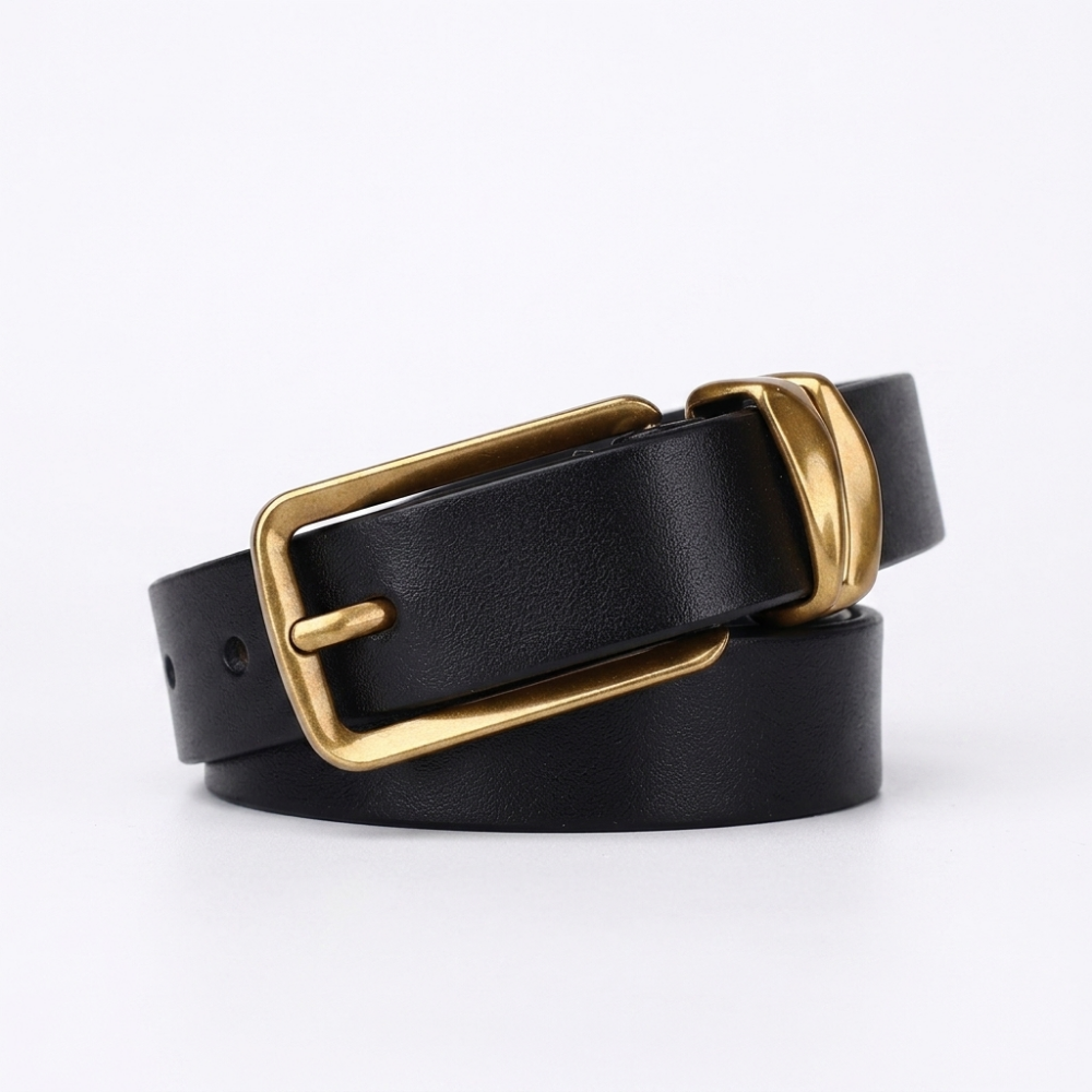 Tallow – Antique Buckle Leather Belt