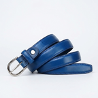 Keldon – Pin Buckle Leather Belt — Earthy Yellow