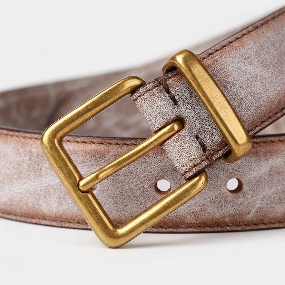 Gable – Distressed Leather Belt