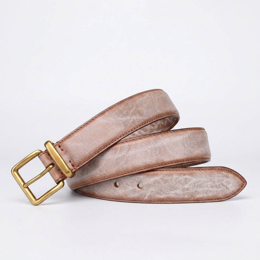 Gable – Distressed Leather Belt
