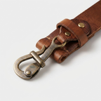 Gavel – Antique Lock Buckle Leather Belt