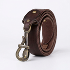 Gavel – Antique Lock Buckle Leather Belt