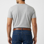 Gravelton – Distressed Pin Buckle Leather Belt