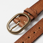 Wrenfield – Carved Buckle Leather Belt