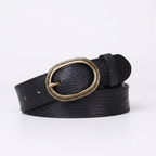 Wrenfield – Carved Buckle Leather Belt