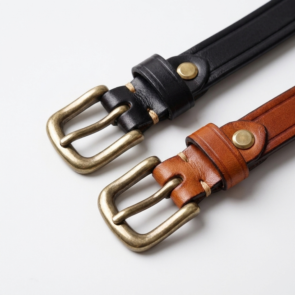 Kelso – Antique Finish Leather Belt