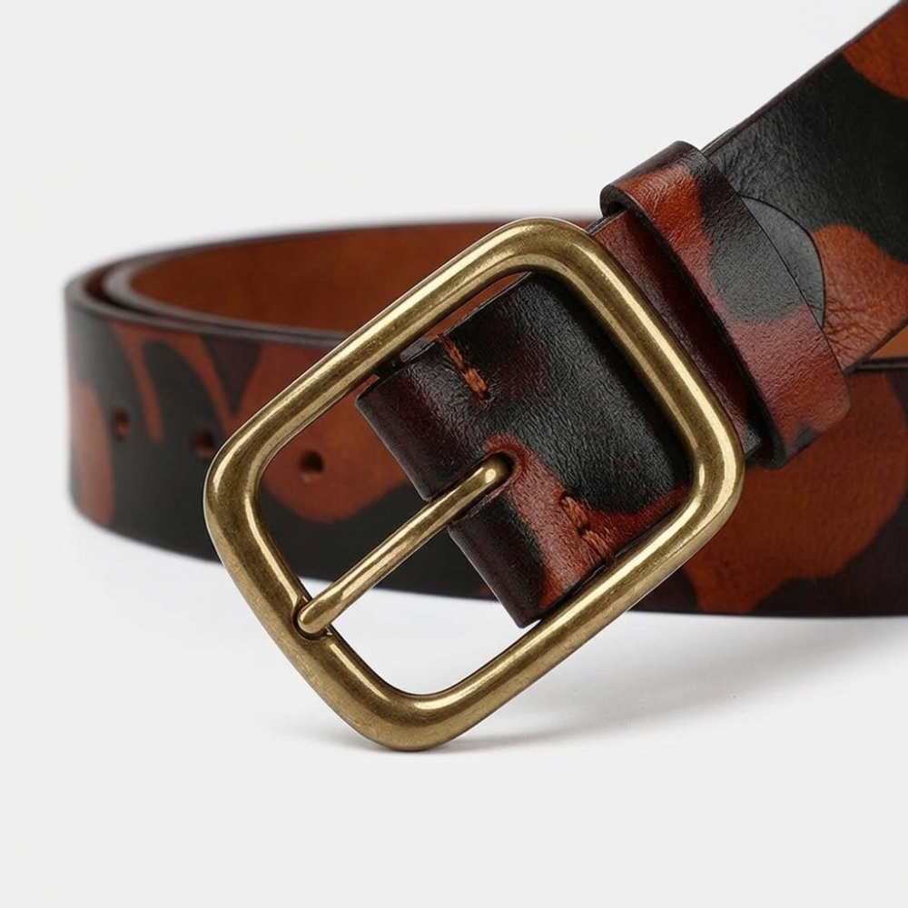 Kaldor – Camouflage Leather Belt