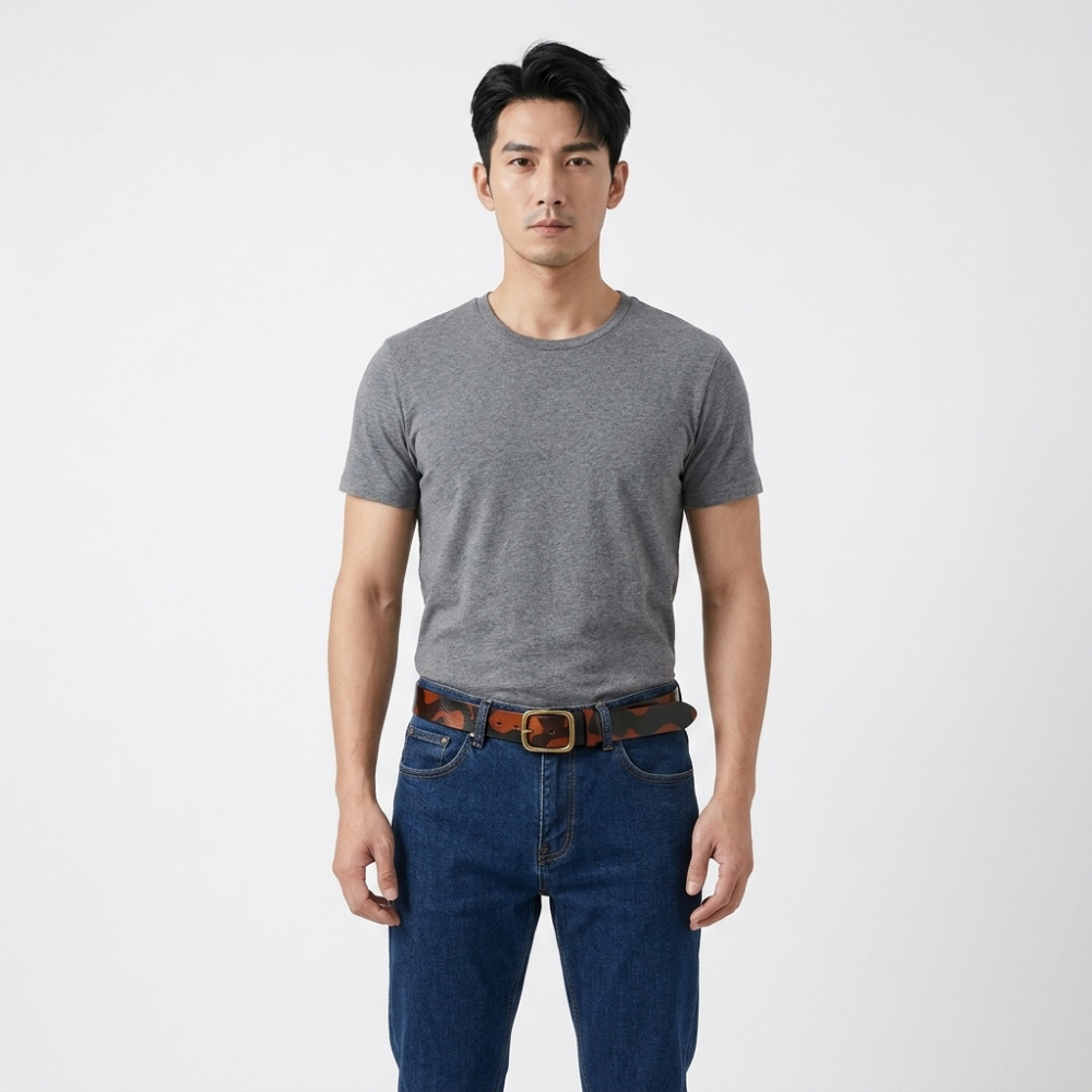 Kaldor – Camouflage Leather Belt