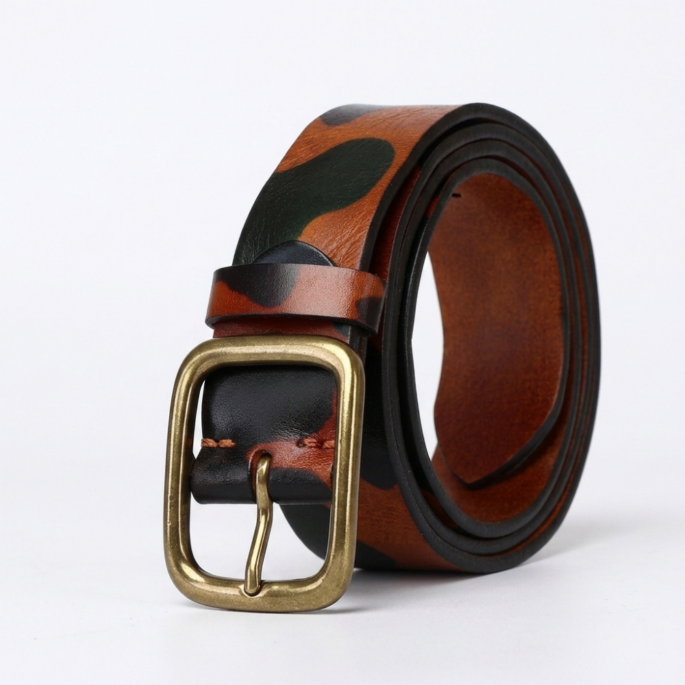 Kaldor – Camouflage Leather Belt