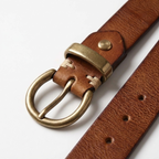 Eldridge – Antique Finish Leather Belt
