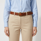 Eldridge – Antique Finish Leather Belt