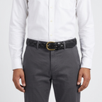 Fendall – Woven Pin Buckle Leather Belt